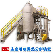RHシリーズ 生産用噴霧熱分解装置
