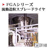FGAシリーズ 流動造粒スプレードライヤ